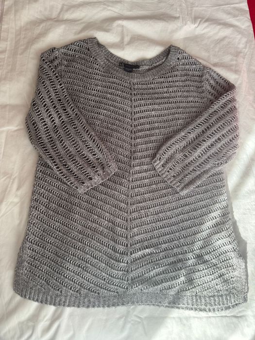 Пуловер с тричетвърт ръкав