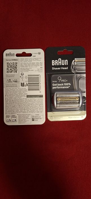 Braun shaver head se vând împreună