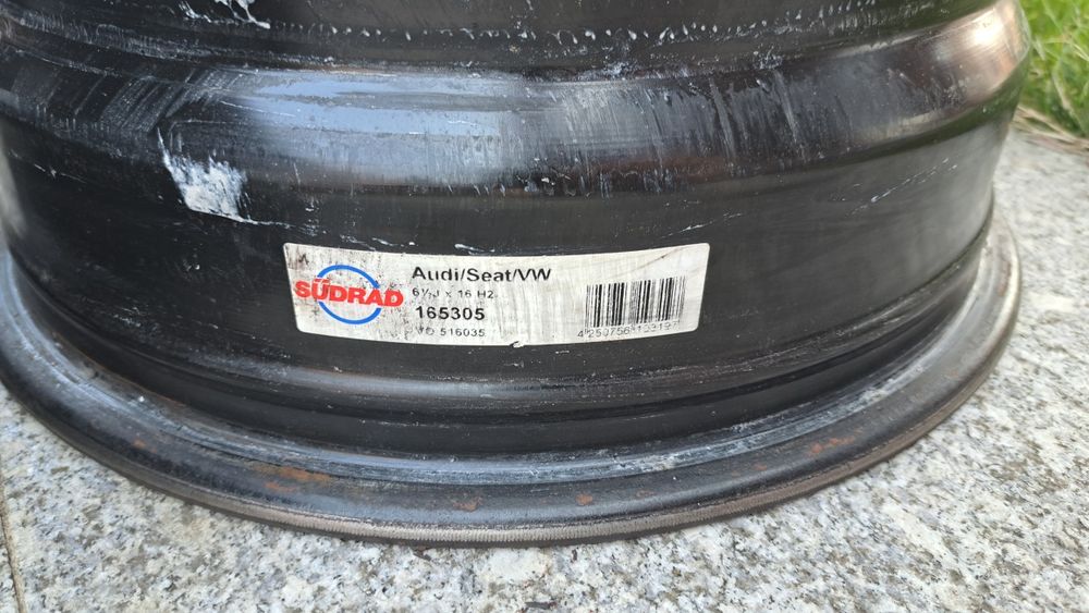 Jante Tablă 16" 5x112 6 1/2 J ET 46 VAG, Golf 5, Golf 6,Golf 7 ,Touran