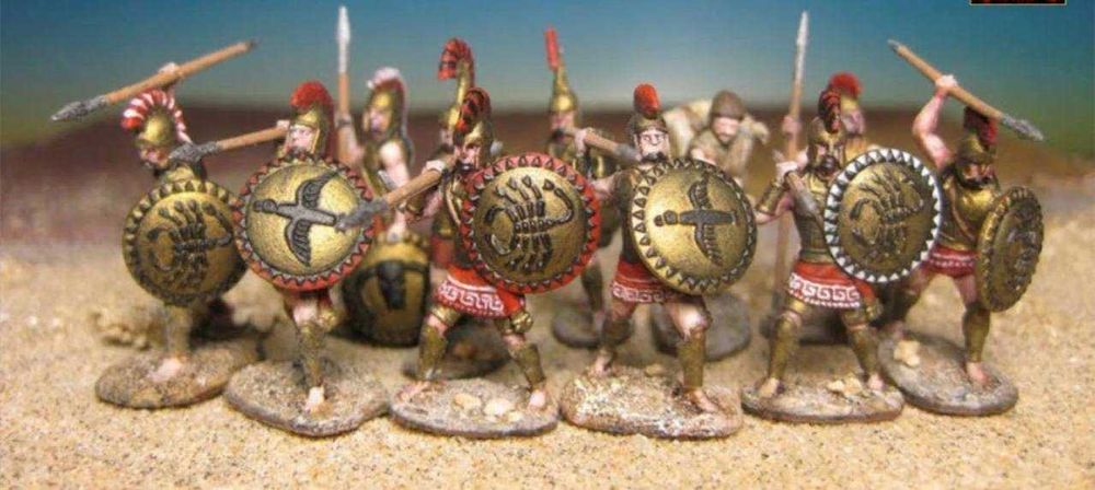 Сборная модель "Спартанцы" (Звезда, 1/72)