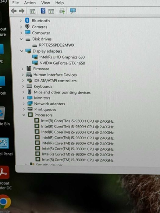 Lenovo Ideapad L340 Gaming i5-9300H/8RAM/256GB NVMe/GTX 1650/Full HD