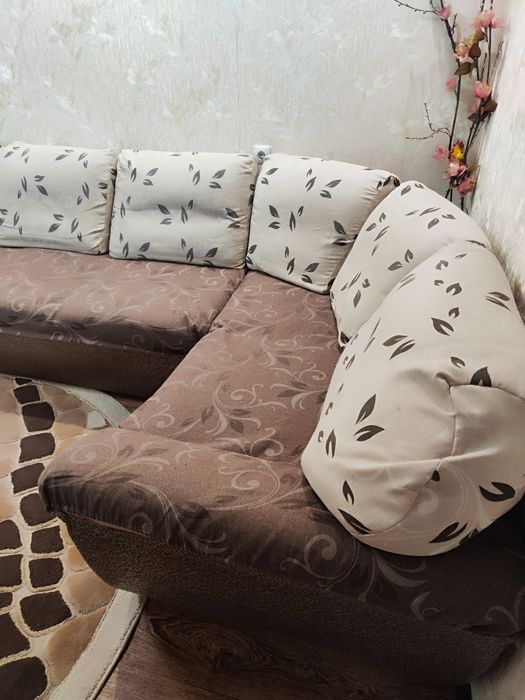 Диван угловой с ящиками