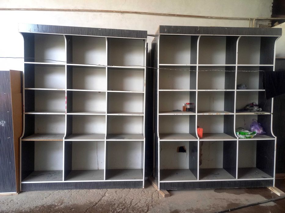 Дукон учун тайёр мебел