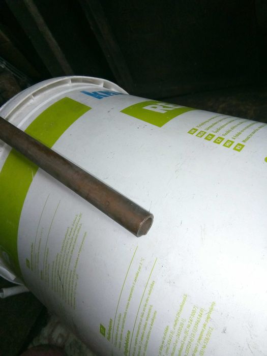 Нови медни тръби на пръти 3м/ф16х2мм/ – Общо 12 бр за 360лв