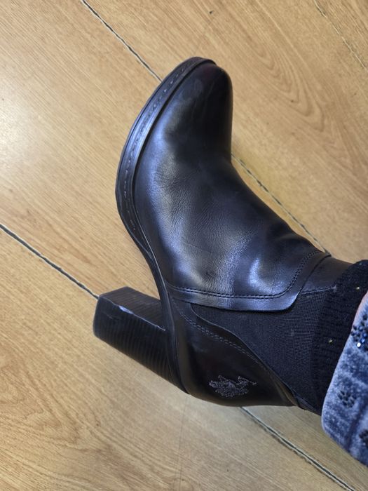 Боти естествена кожа Polo