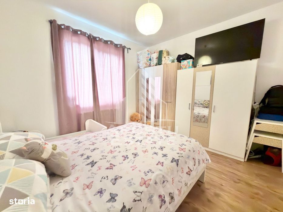 Apartament cu 2 camere mobilat etajul 1 in Giroc langa Penny la asfalt