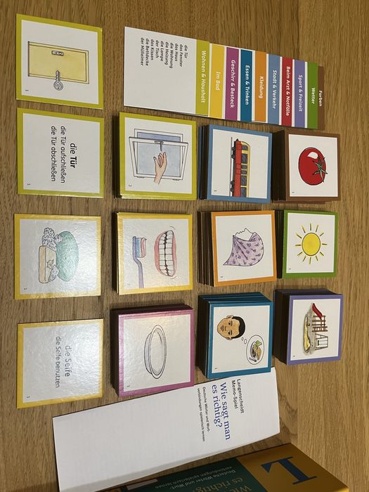 Флашкарти на немски Langenscheidt Memo-Spiel