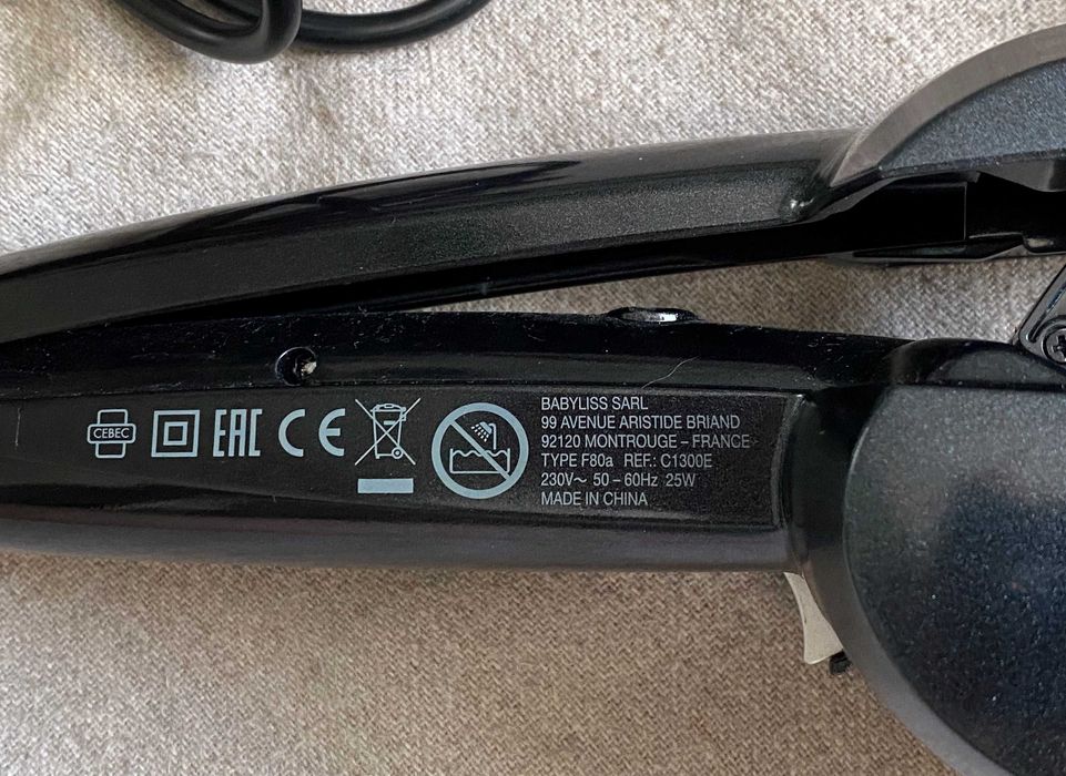 Ondulator automat BaByliss Paris Curl Secret Ionic 2 cu 3 trepte