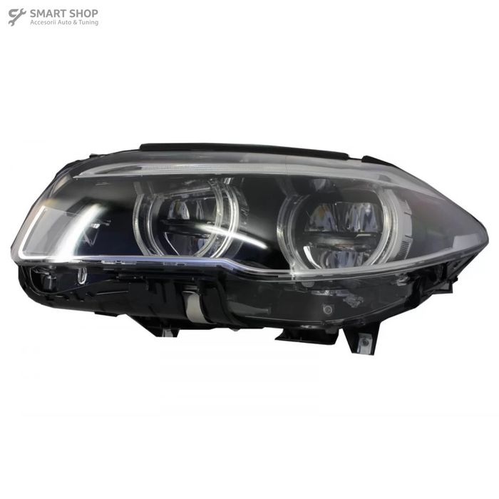 Faruri Full LED BMW F10 F11 5 Seria (2011-2013) Angel Eyes