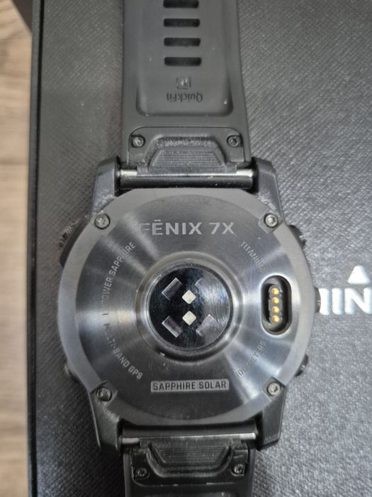 Garmin Fenix 7X Sapphire Solar Titanium 51mm • Сапфир • Титан