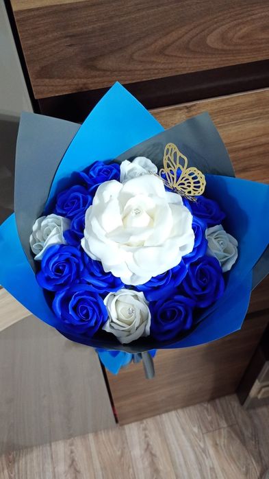 Buchete de trandafiri din săpun