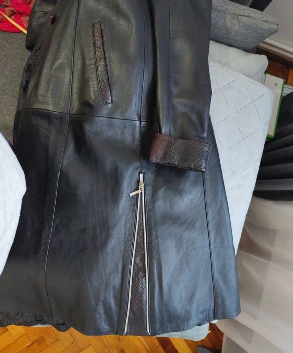 Haina piele Dama lunga