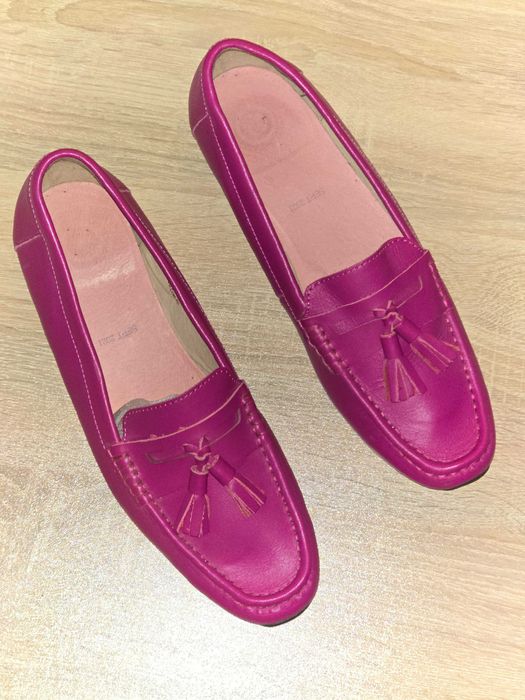 Цикламени мокасини Bared Footwear