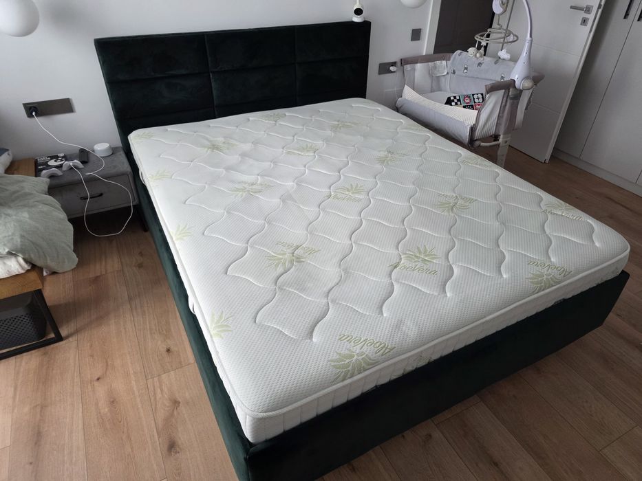 Pat Tandem Teo 160x200 + Saltea Aloe Vera Premium