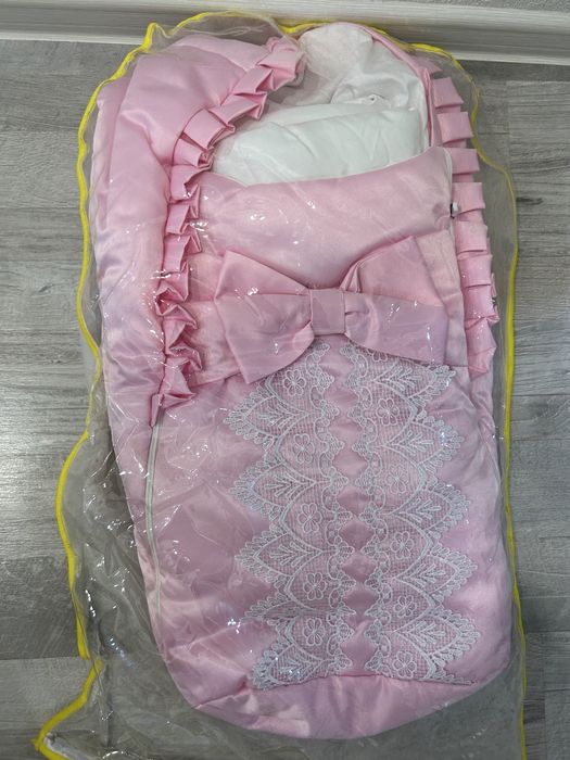 Конверт детская розовая