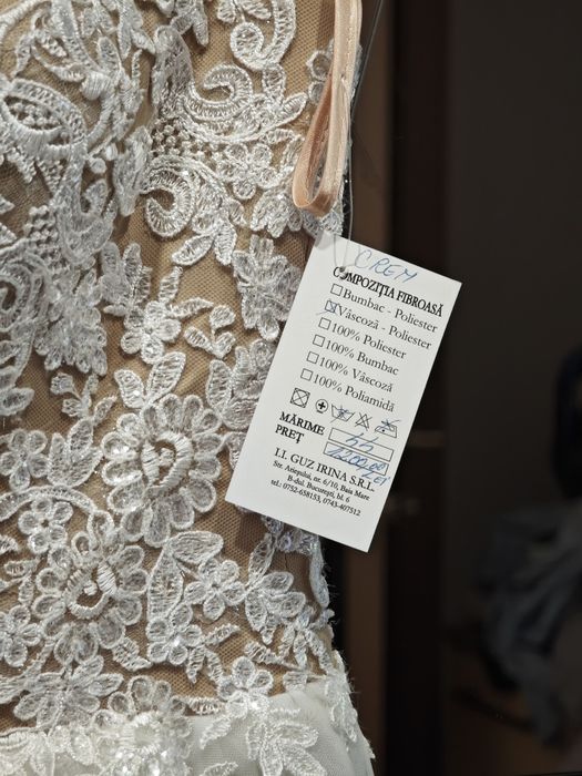 Rochie mireasa nunta / cununie civila / religioasa