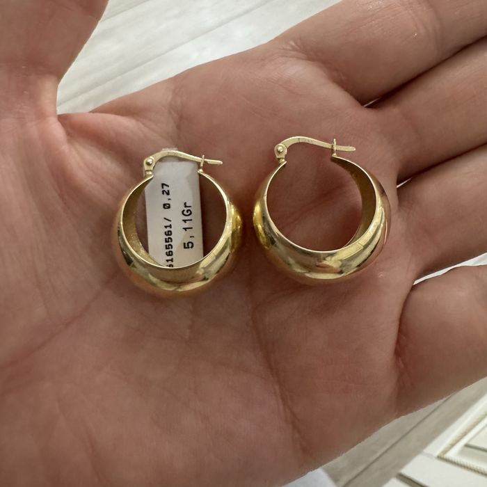 Серьги Италия 585 проба