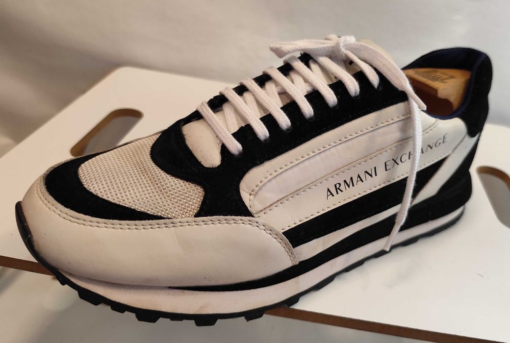 Pantofi sport casual 43 Armani Excange piele naturala moale