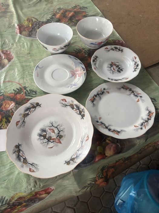 Посуда-чагки тарелки