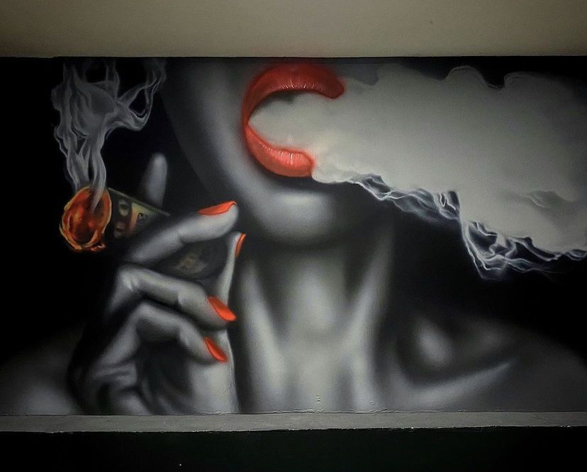 художник, роспись стен,  граффити