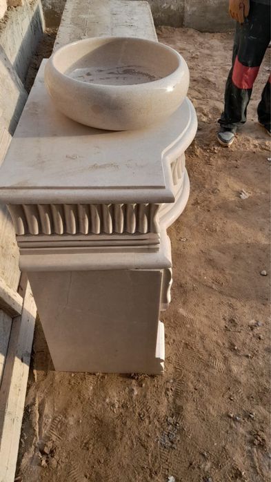 Мрамор мойка для ванну