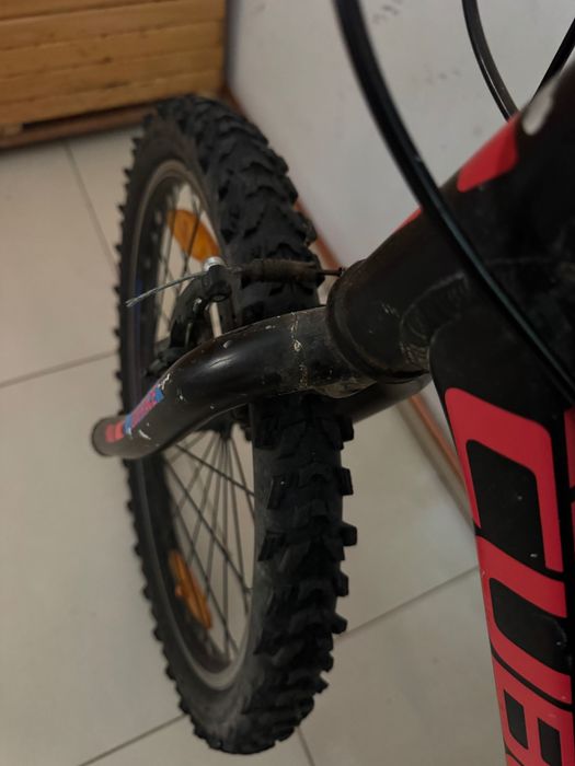 Bicicletă copii CUBE 20 inch, roți groase