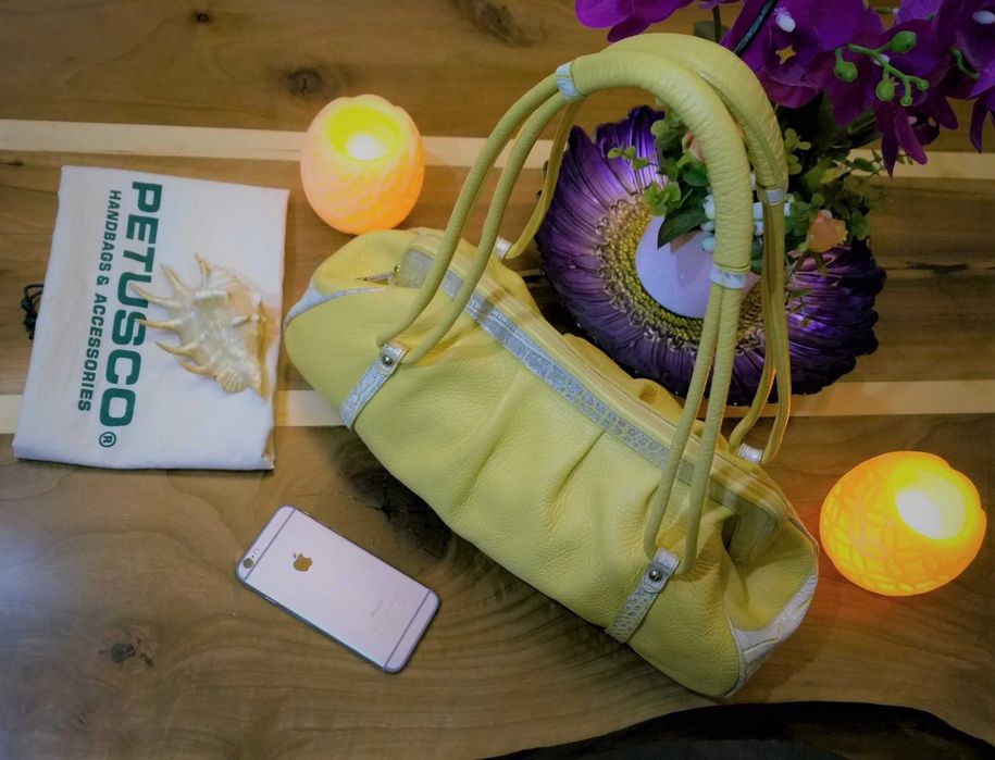 Необычно сладкая испанская Кожаная сумка от бренда PETUSCO