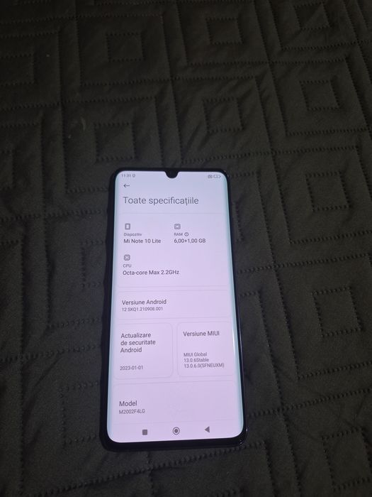 Xiaomi Mi Note 10 Lite impecabil 64GB