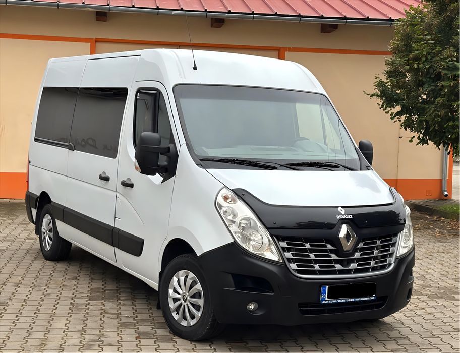 Renault master 2.3 170 cp 2017/ euro 6 8+1 locuri