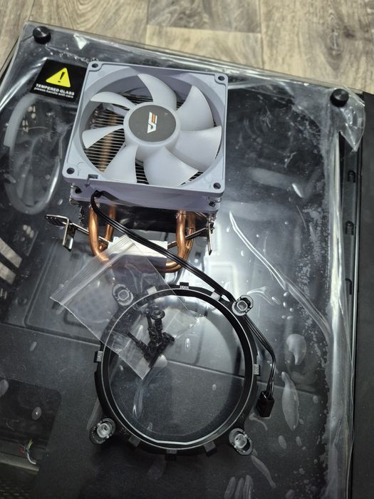 Кулер rgb с 2 теплотрубками