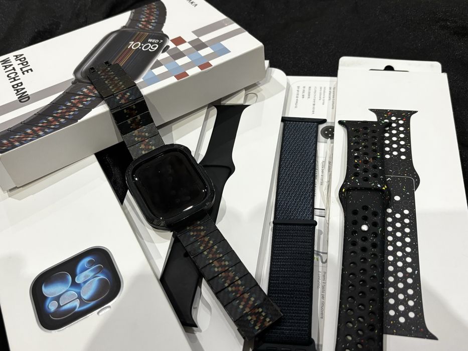Apple Watch Series 11 GPS  и 4 бр оригинални каишки