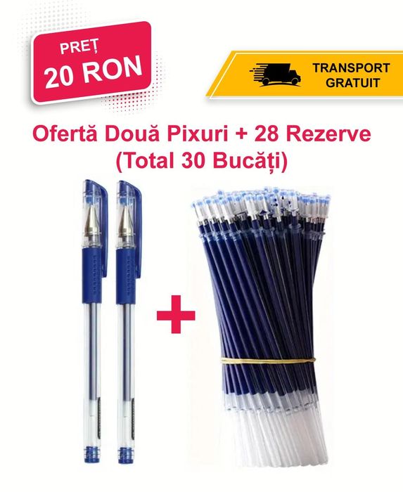 Pixuri 2 bucăți  plus 28 de rezrtve