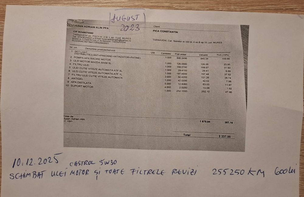 Mazda 6 break 2.0 benzina