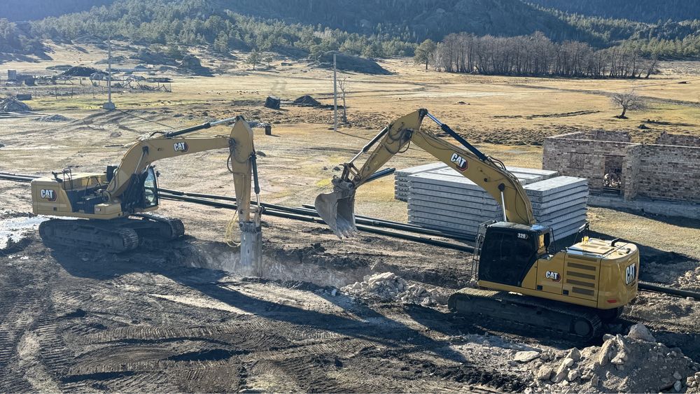 Услуга аренды Экскаваторов