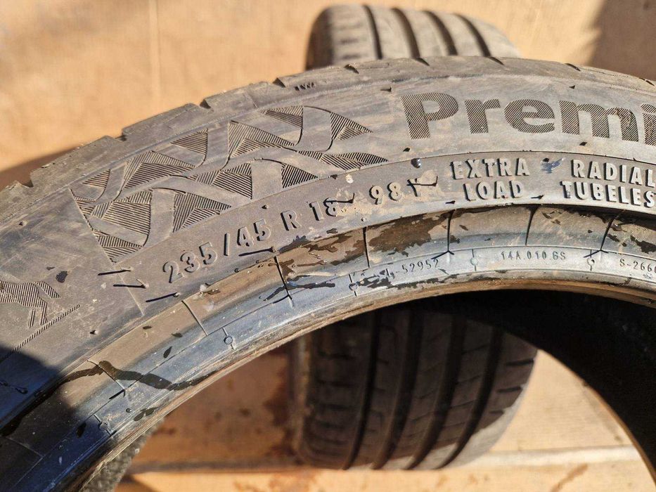 2 Continental R18 235/45 Летни гуми  DOT0724