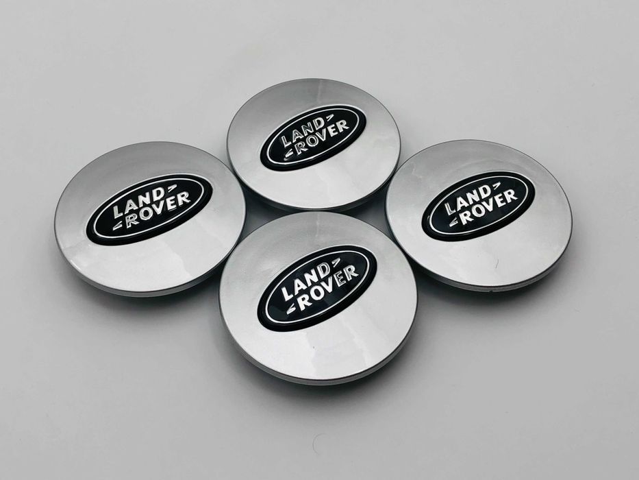 Capace Janta Compatibile Land Rover / Range Rover 63 mm gri/negru