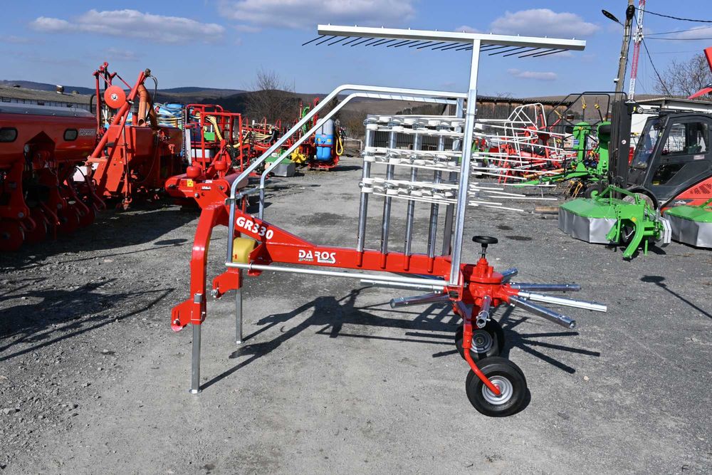 Grebla paianjen de adunat DA ROS GR 330 - fabricat in ITALIA