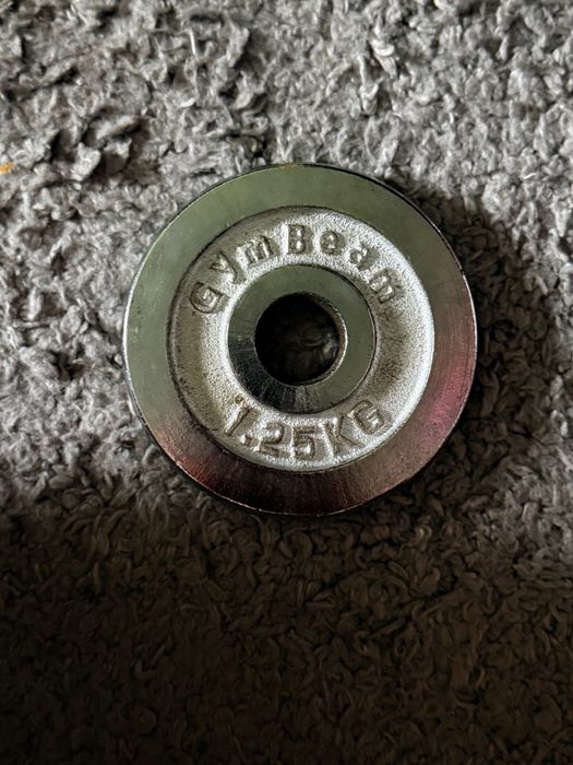 Set de greutate GymBeam 30kg negocibiabila