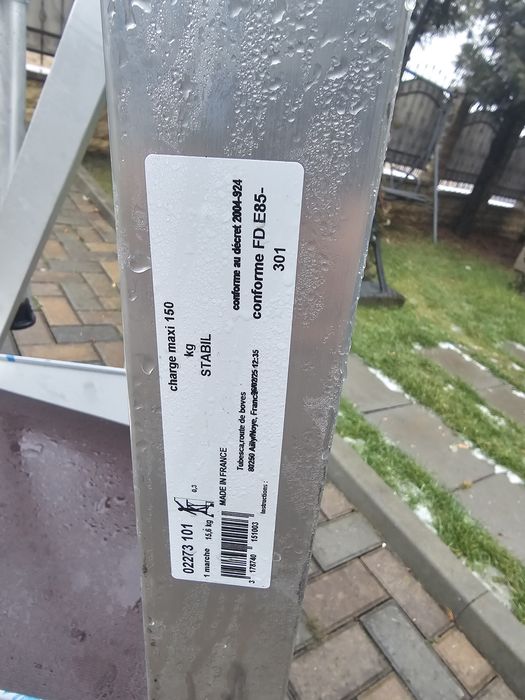 Scara rabatabila Tubesca profesionala