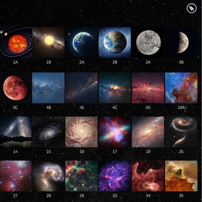 Globe Galaxy Projector