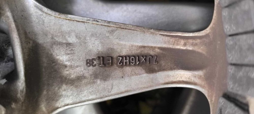 Алуминиеви джанти 16 цола 7Jx16H2 ET38 5x112 Ц.О 57.1 2 броя