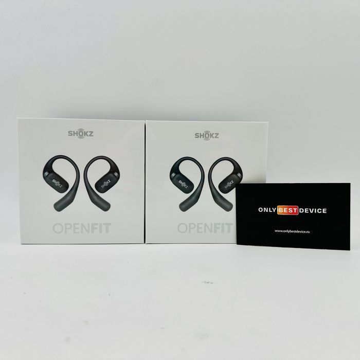 Casti Shokz OpenFit Black