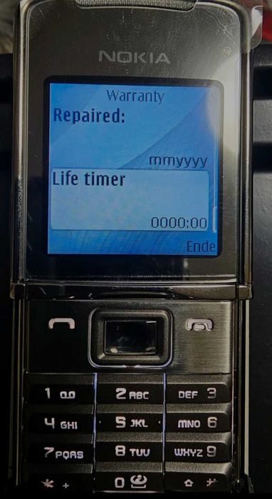 Nokia 8800 Sirocco Edition Silver - NOU, 0 min, original