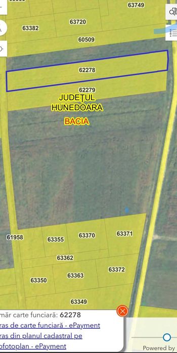 Vand teren intravilan 2150 mp - Bacia