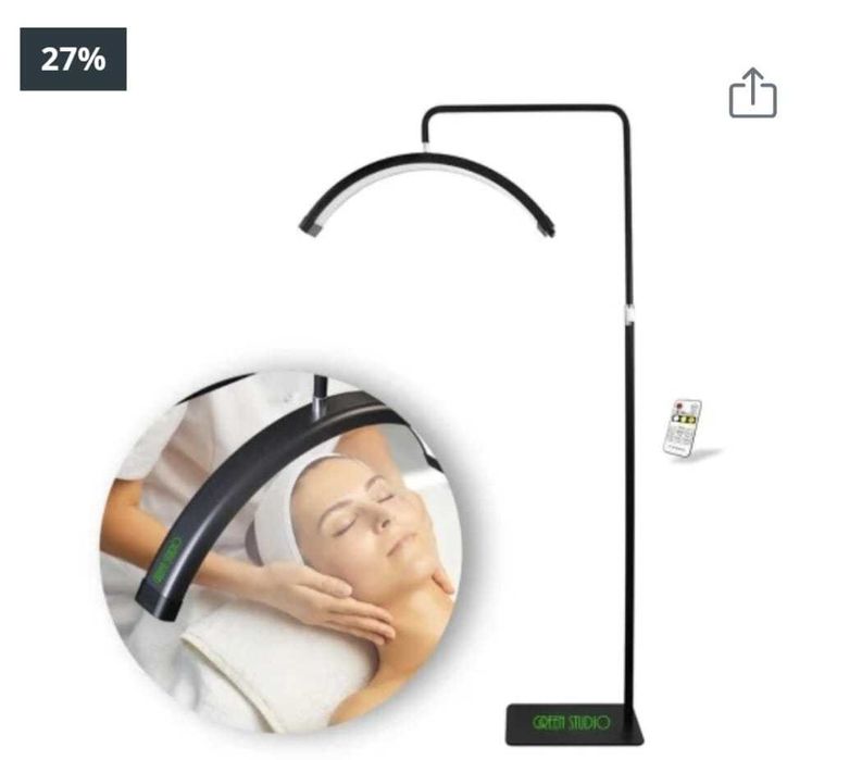 Vând pat pentru gene/tratamente cosmetice+ lampă cosmetică. Cadou pernă cosmetică