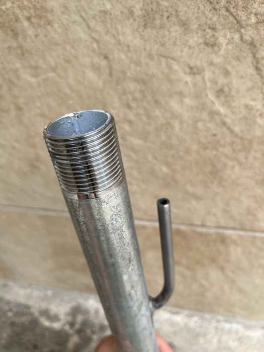 Еърлифт. Прибор за почистване на сондажи резба 1 цол