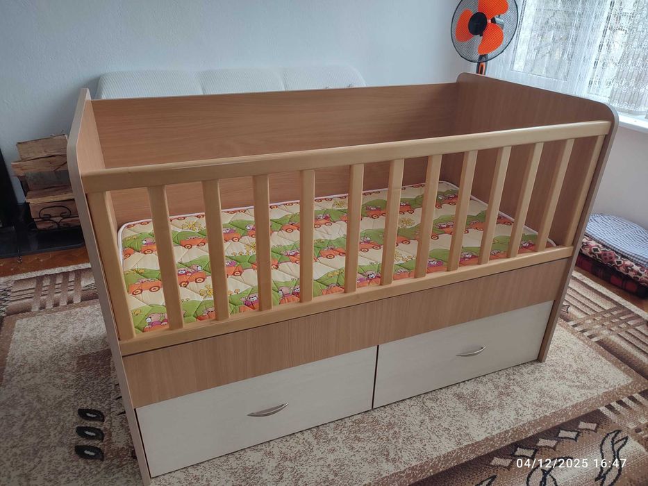 Детско легло с преграда