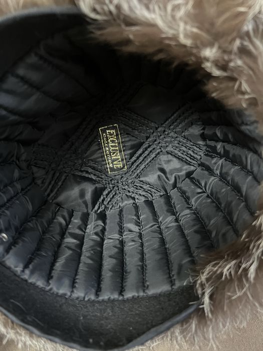 Женская шапка из чернобурки