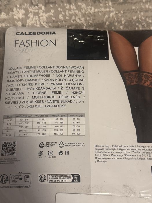 Lot 4 perechi dresuri Calzedonia marime S/M