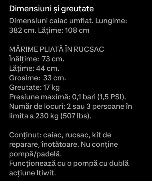 Set caiac canoe ITIWIT 3p